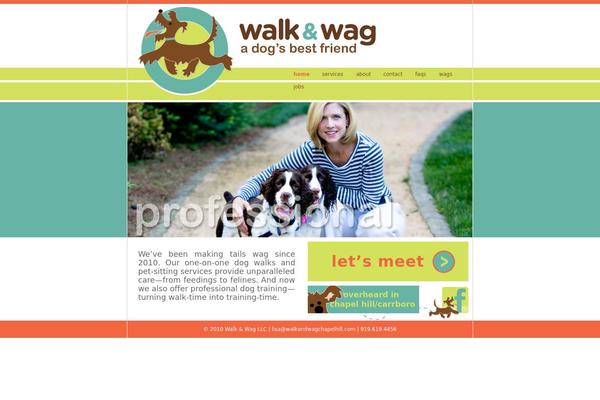 walkandwagchapelhill.com site used Walkwag