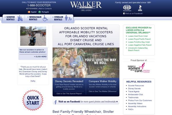 walkermobility.com site used Walkermobility