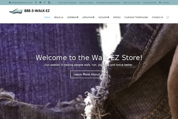 walkezstore.com site used Ezfeet