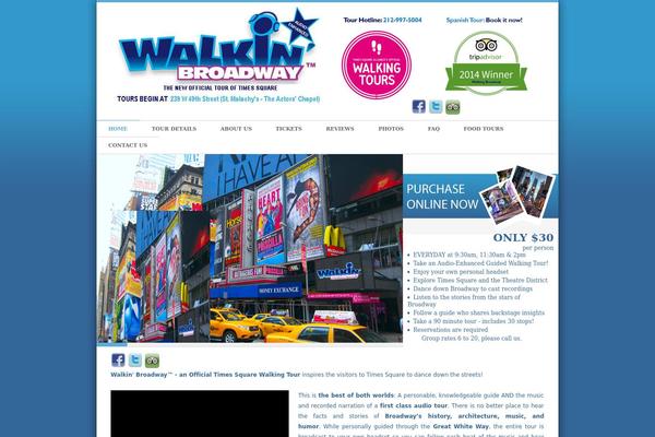 walkinbroadway.com site used Walkinbroadway