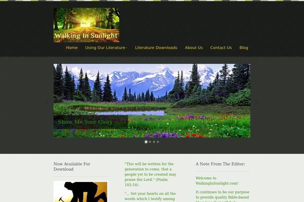 Swatch theme site design template sample
