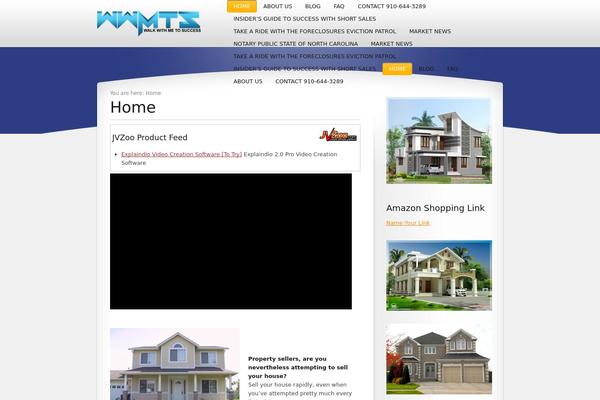 NewOffer theme site design template sample