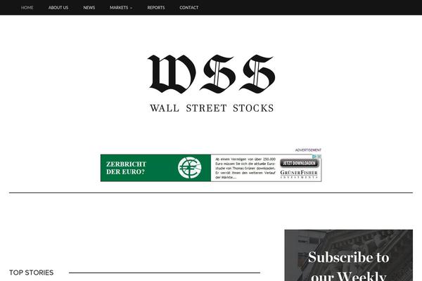 Wss theme site design template sample