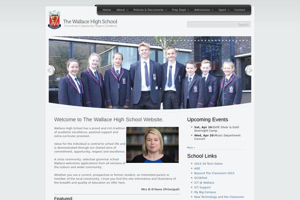 wallacehigh.org site used Newwebsite
