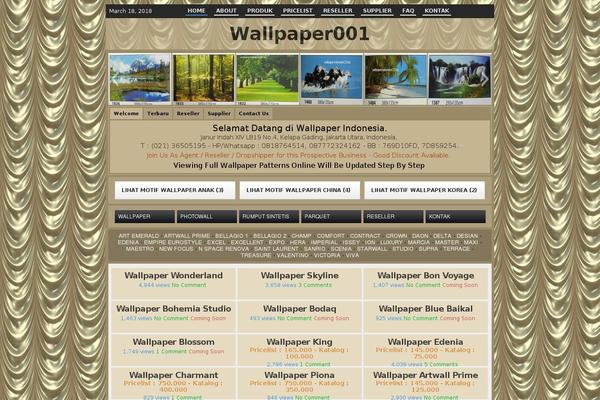wallpaper001.com site used Zinet