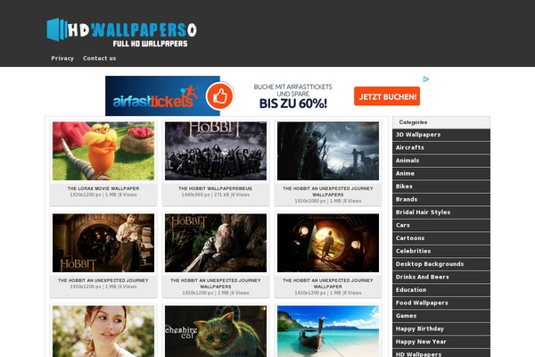 wallpapersand.com site used Relational