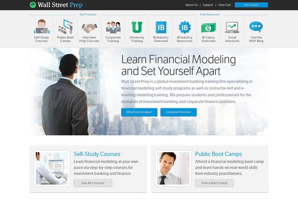 wallstreetprep.com site used Wallstreetprep