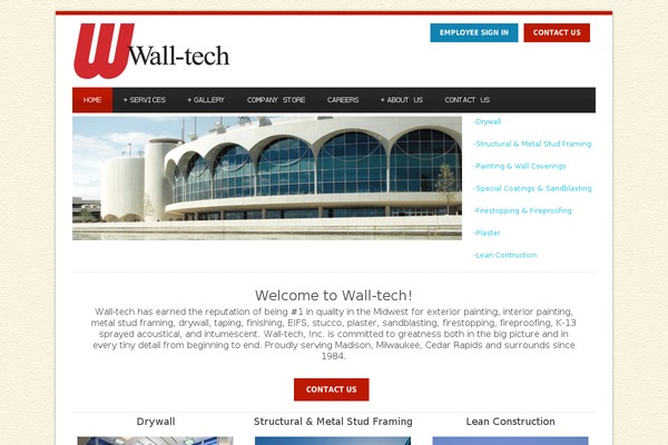 walltechinc.com site used Blue Diamond v1.05