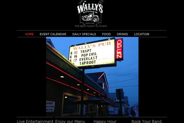 wallys theme websites examples