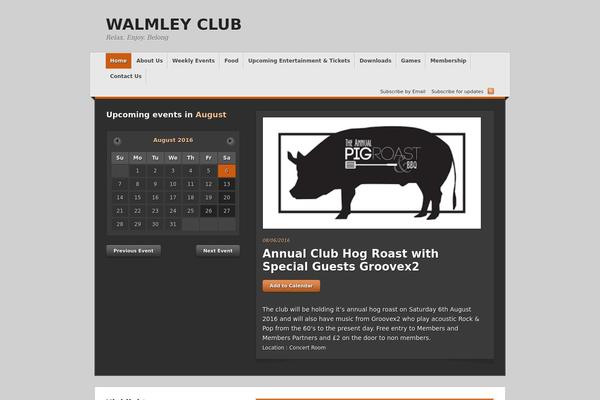 walmleyclub.org site used Diarise