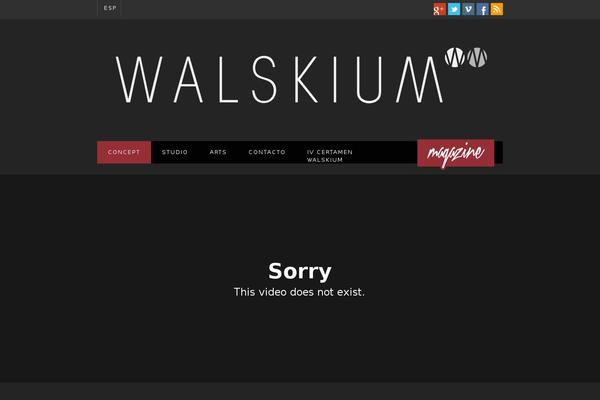 walskium.es site used Centum-child