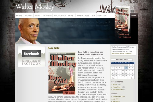 waltermosley.com site used Blackish