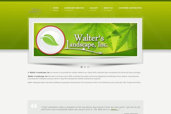 walterslandscapeinc.com site used Karma-1.2