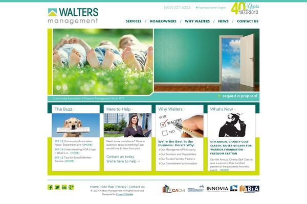 walters theme websites examples