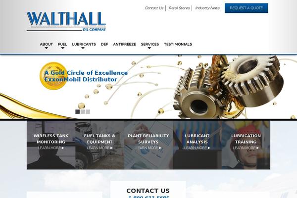walthall-oil.com site used Theme-walthall