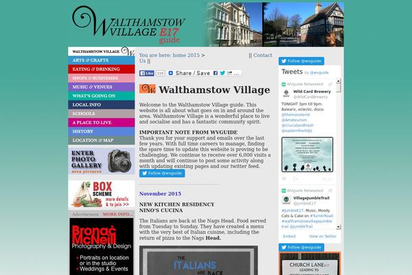 walthamstowvillageguide.com site used Turtle