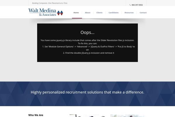 waltmedina.com site used Ausart