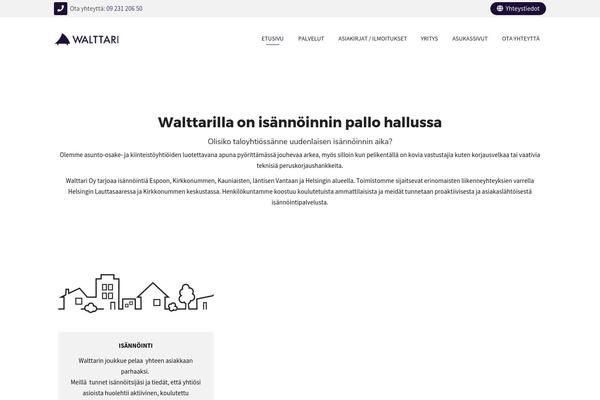 walttari.fi site used Walttari