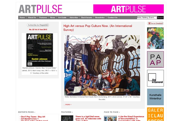 wam-magazine.com site used Artpulsemagazine2011