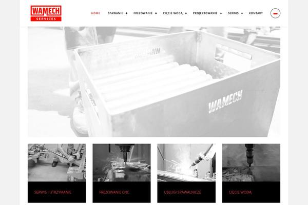 Logistic theme site design template sample