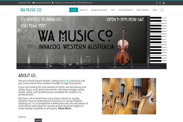 wamusic.com.au site used Wa_music_woocommerce