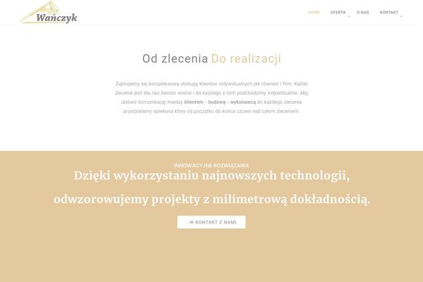 wanczyk.pl site used Bim