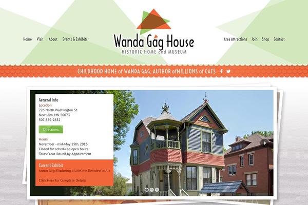 wandagaghouse.org site used Wanda-gag