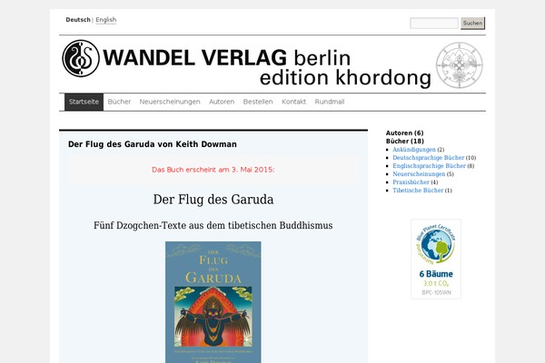 wandel-verlag.de site used Wandel