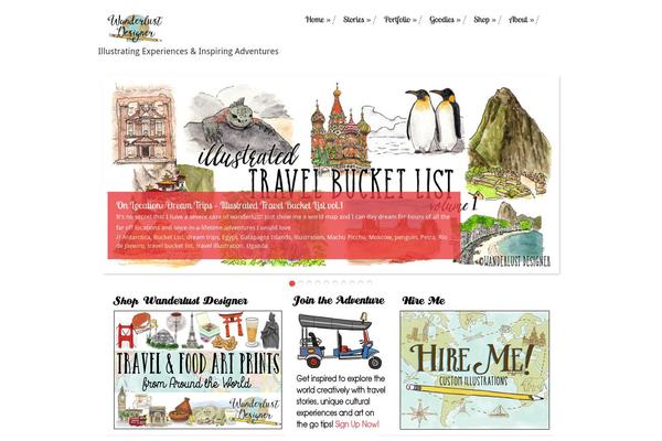 wanderlustdesigner.com site used Travelous
