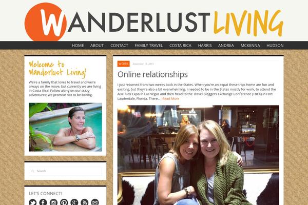 wanderlustliving.com site used CrossRoad