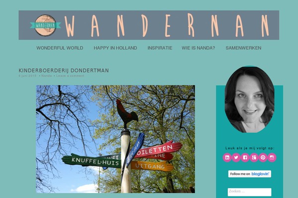 wandernan.nl site used Amelie