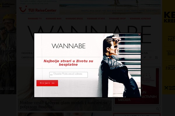 wannabemagazine.com site used Wannabe