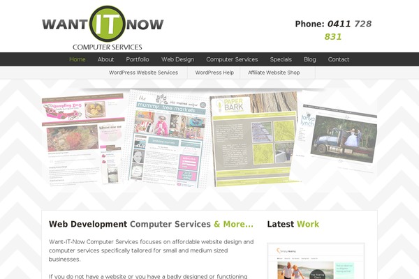 want-it-now.com.au site used Want-it-now
