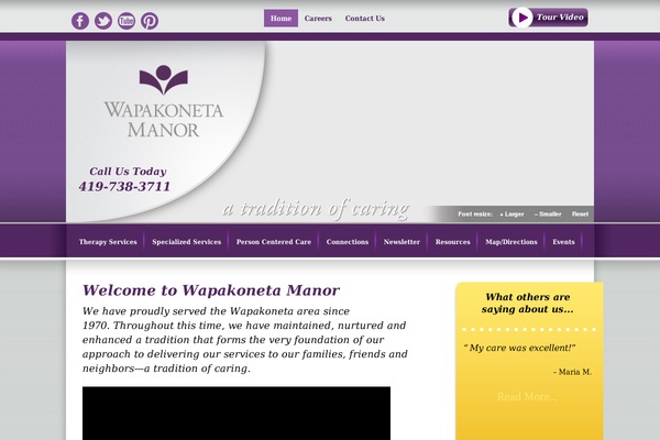 wapakonetamanor.com site used Hcf
