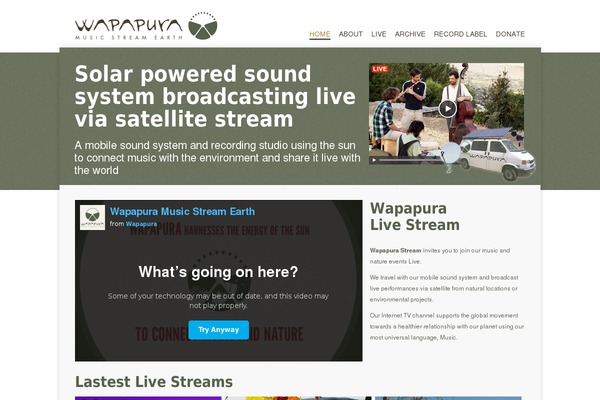wapapura.com site used Wapalive