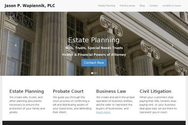 Site using Header-footer-elementor plugin