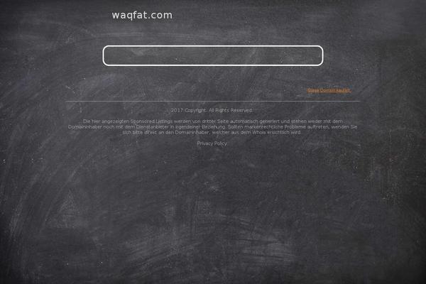 waqfat.com site used Publisher-child