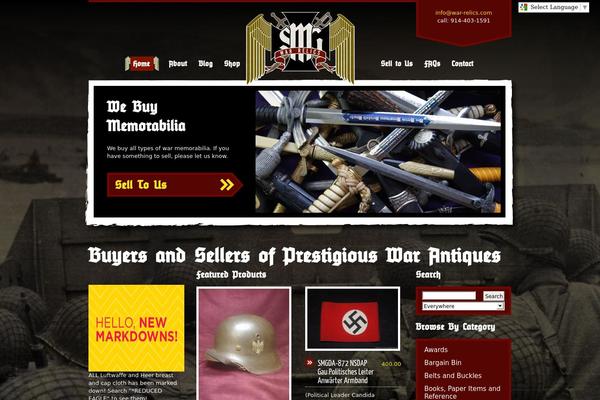 Smg theme site design template sample