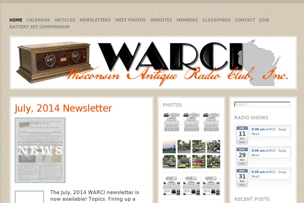 warci.org site used Ideation-and-intent-wpcom