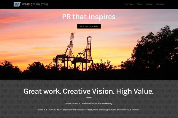 Grandportfolio theme site design template sample