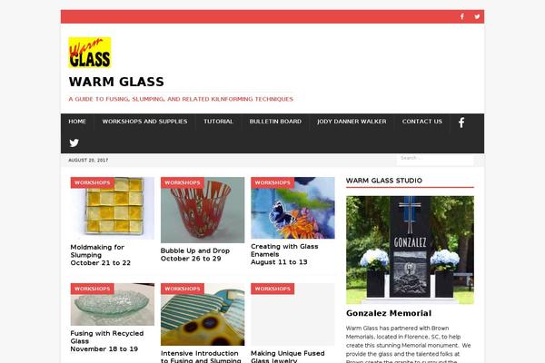 warmglass.com site used MH Magazine