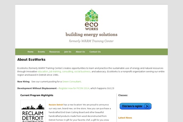 Twenty Eleven theme site design template sample