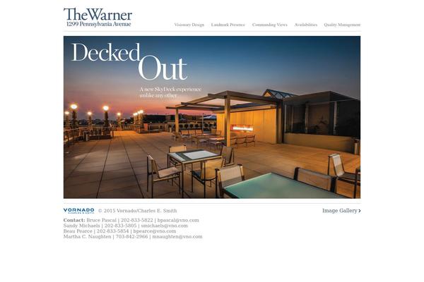 warnerbuilding.com site used Warner