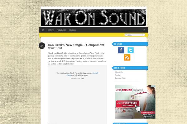 Crisp theme site design template sample