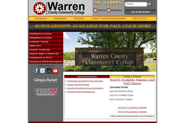 Warren theme site design template sample