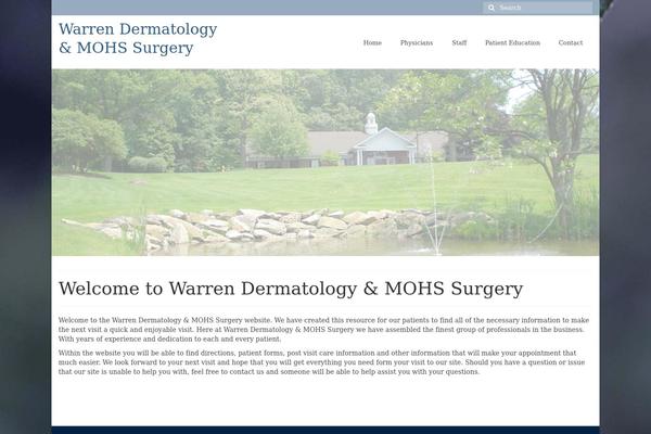 Virtue theme site design template sample