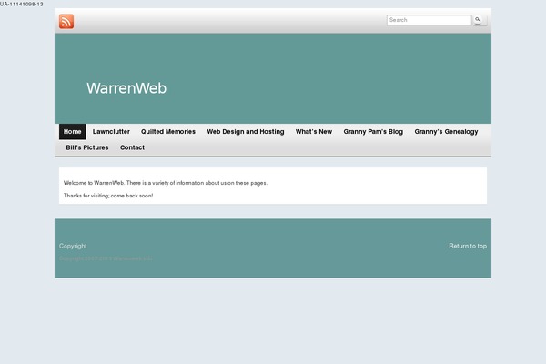 warrenweb.info site used Graphene_child