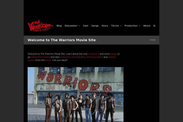 warriorsmovie.co.uk site used Tabor-child