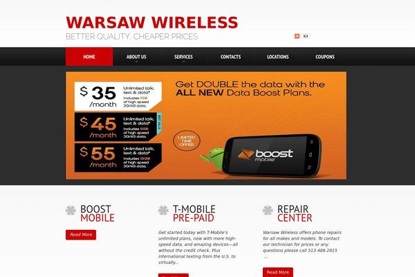 warsawwireless.com site used Theme1314