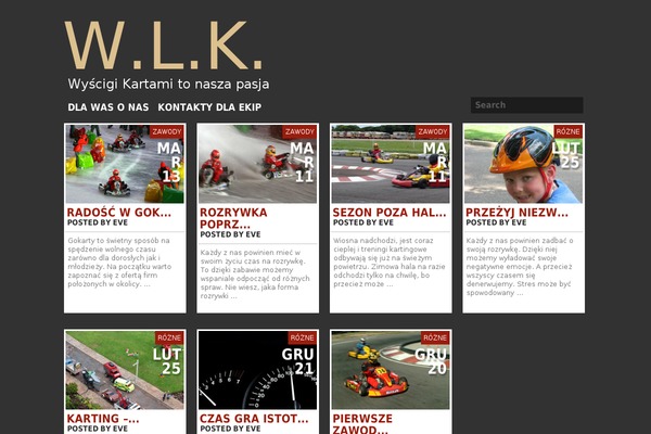 warszawskaligakartingowa.pl site used Fancier